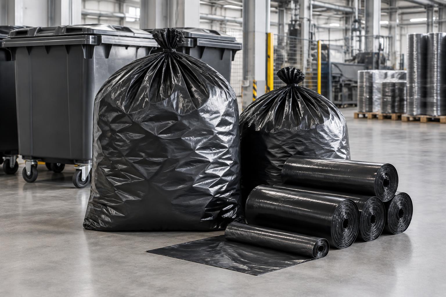 Sacs-poubelle industriels pour applications industrielles